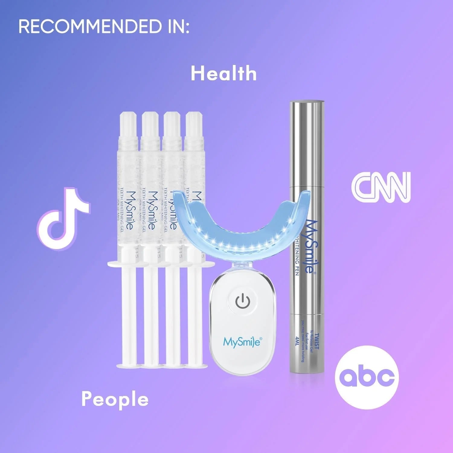 Ultimate Teeth Whitening Kit featuring a 28-LED whitening light