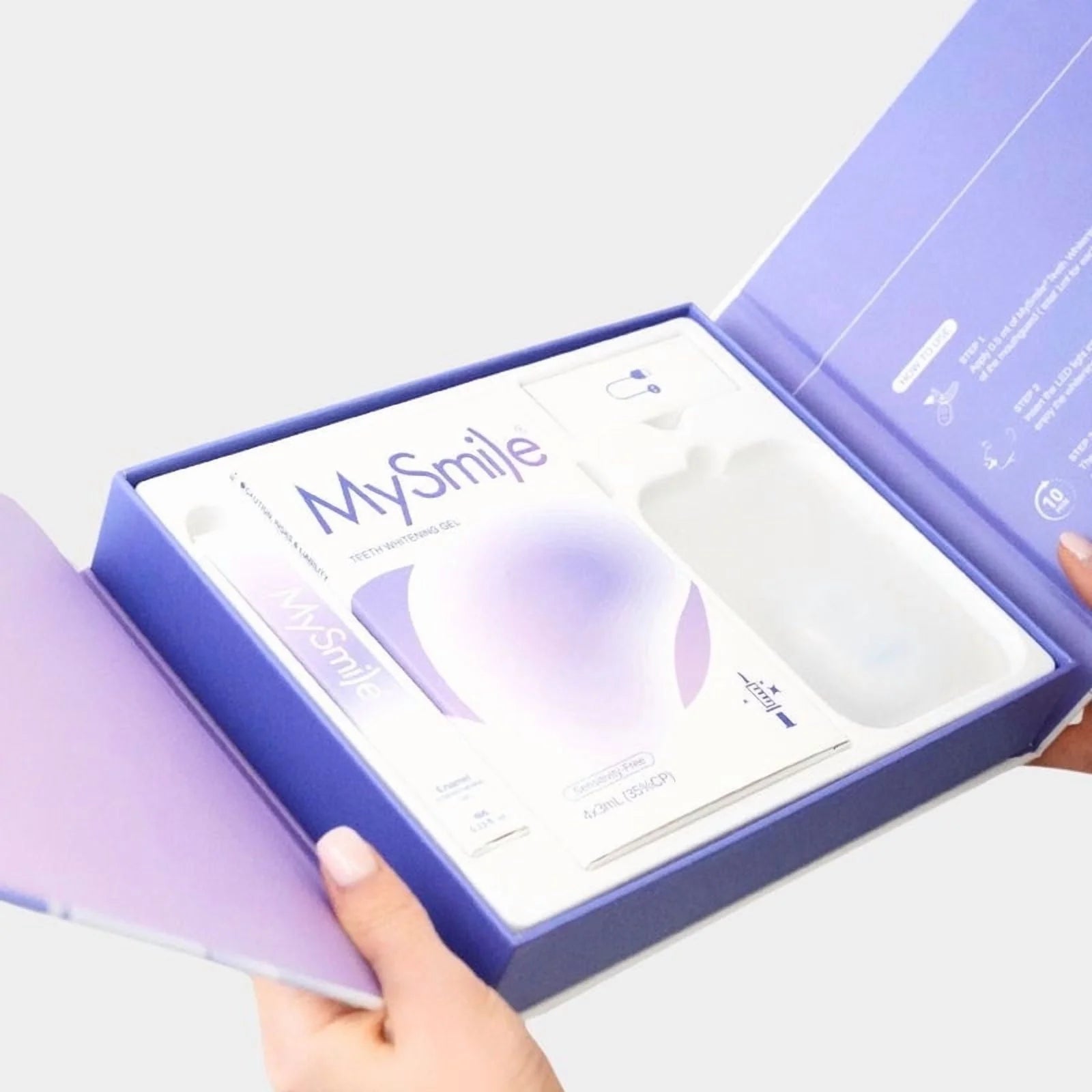 Ultimate Teeth Whitening Kit featuring a 28-LED whitening light